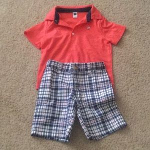 Size 4 Janie and Jack boys matching set